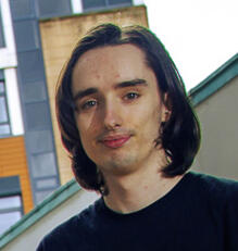 A photo of Connor Adamson from a DARE Academy photoshoot