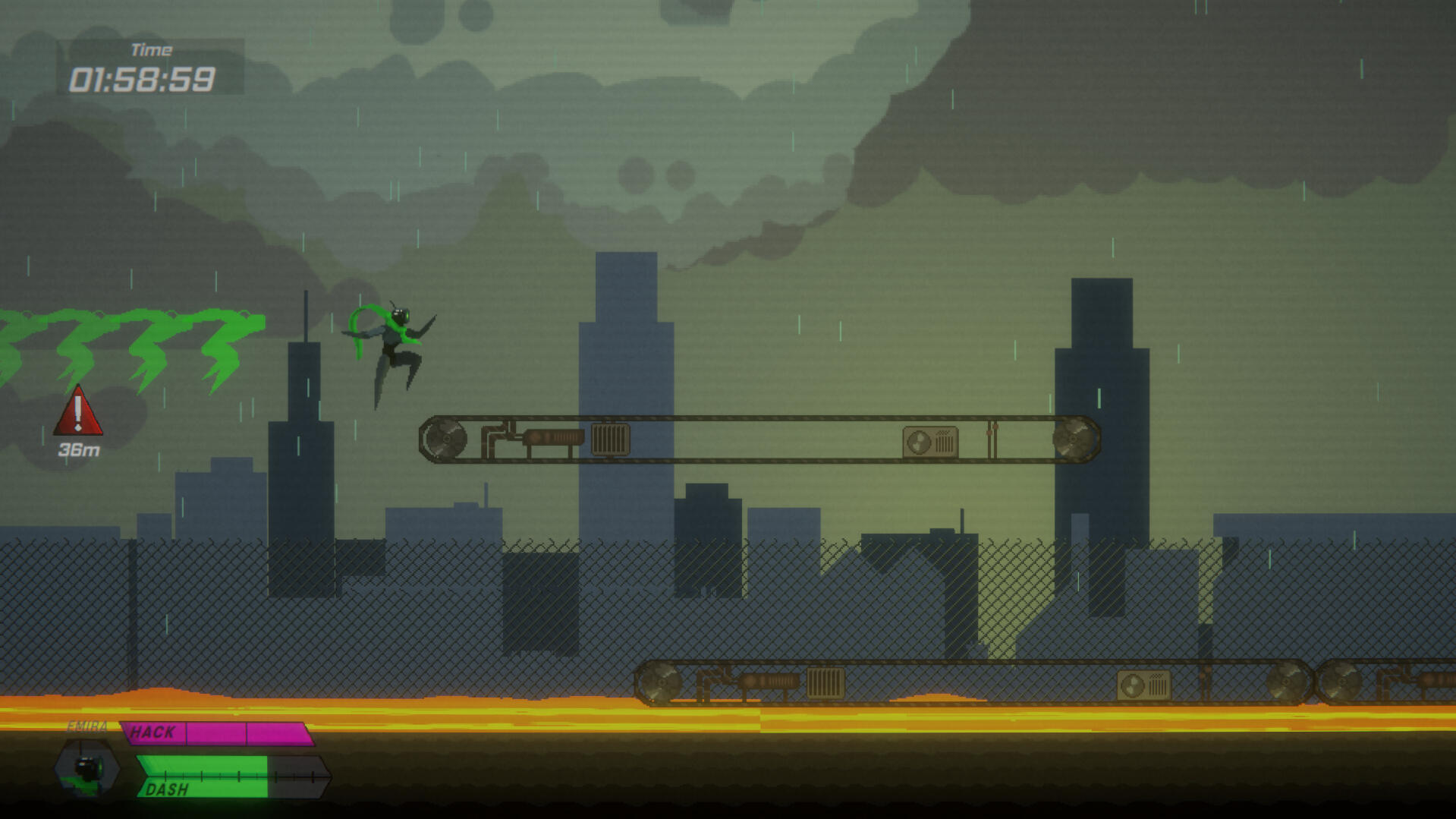 A combination of the Metal Gear and Sonic logos used for a pitch